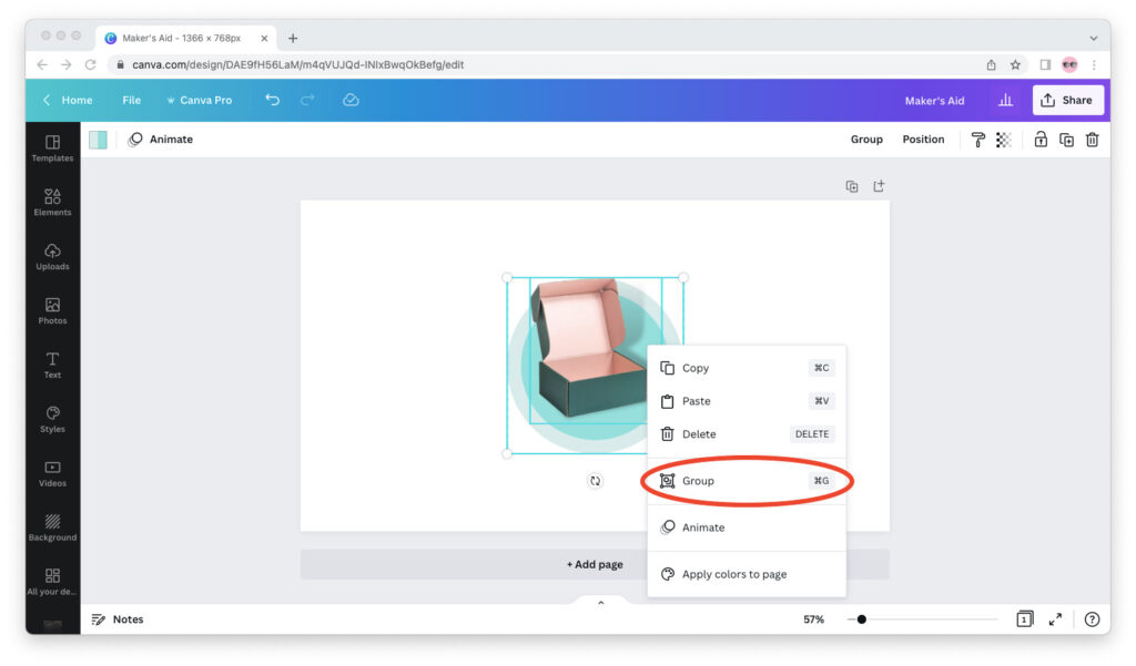 how-to-group-and-ungroup-elements-in-canva-maker-s-aid
