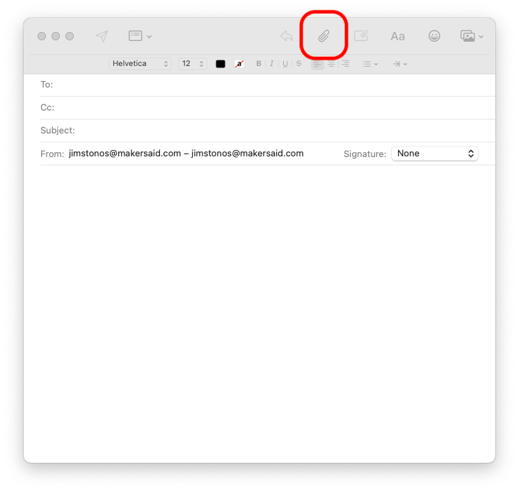 How to Attach Multiple Files to an Email (StepbyStep) Maker's Aid