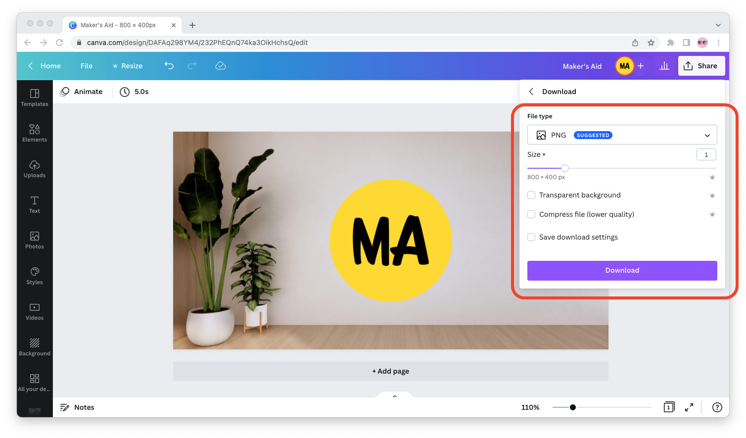 How to Import Your Canva Graphics Into Google Docs - Maker's Aid