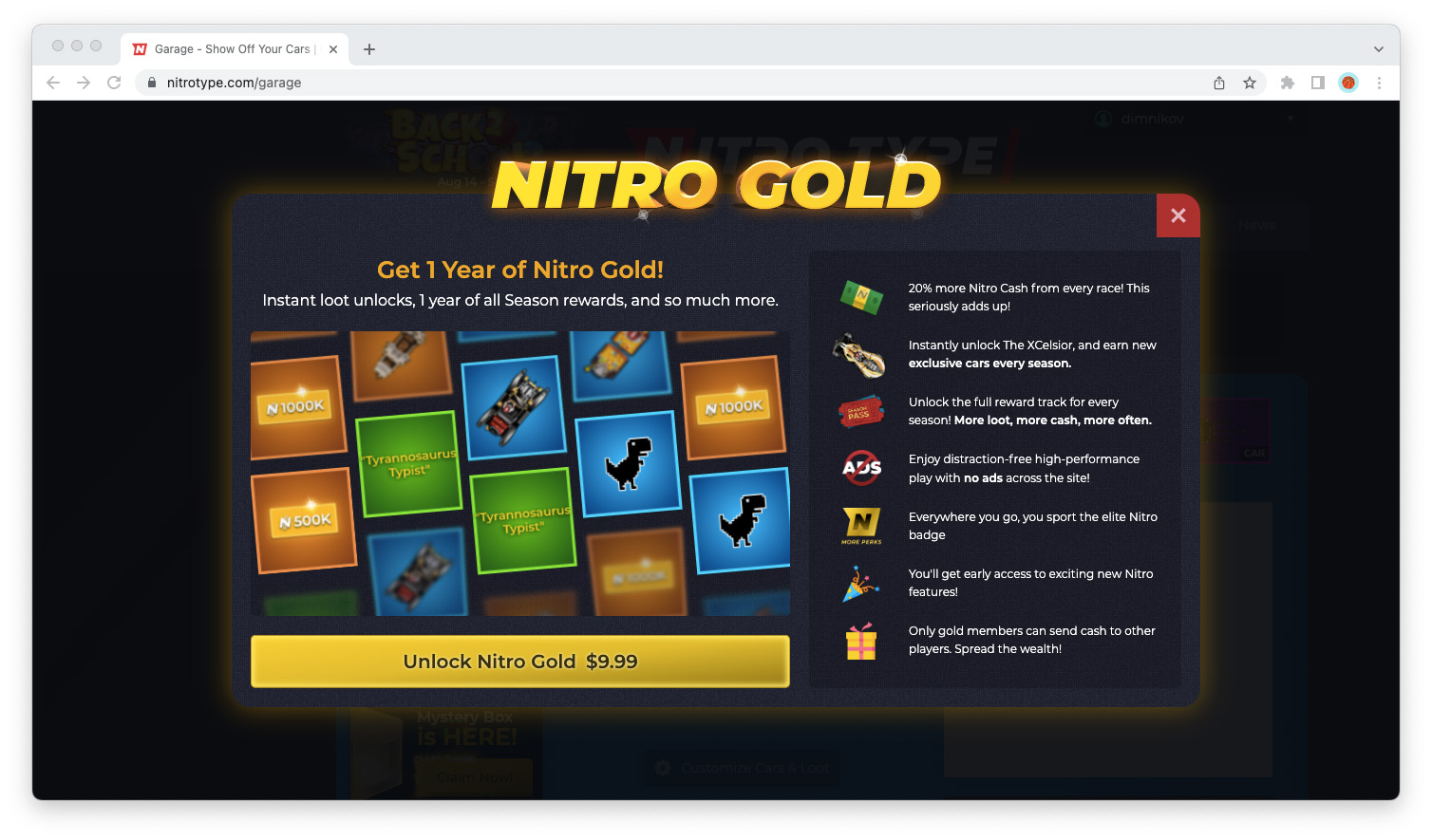 Racing tips, Nitro - type guide and tips Wiki