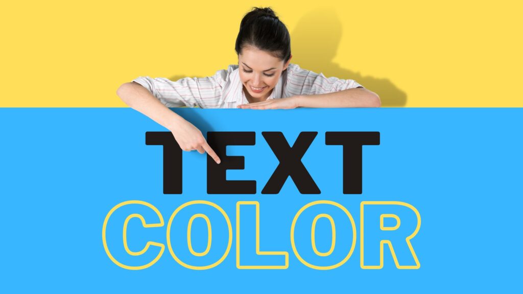 Change Text Color Svg