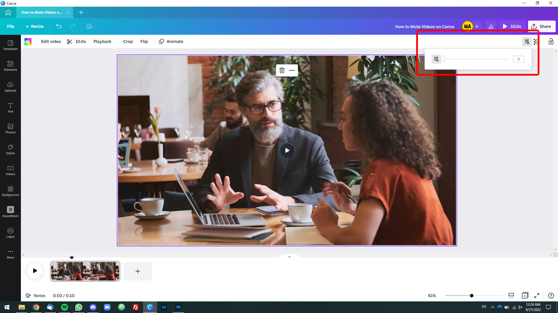 How To Mute Videos On Canva Maker s Aid