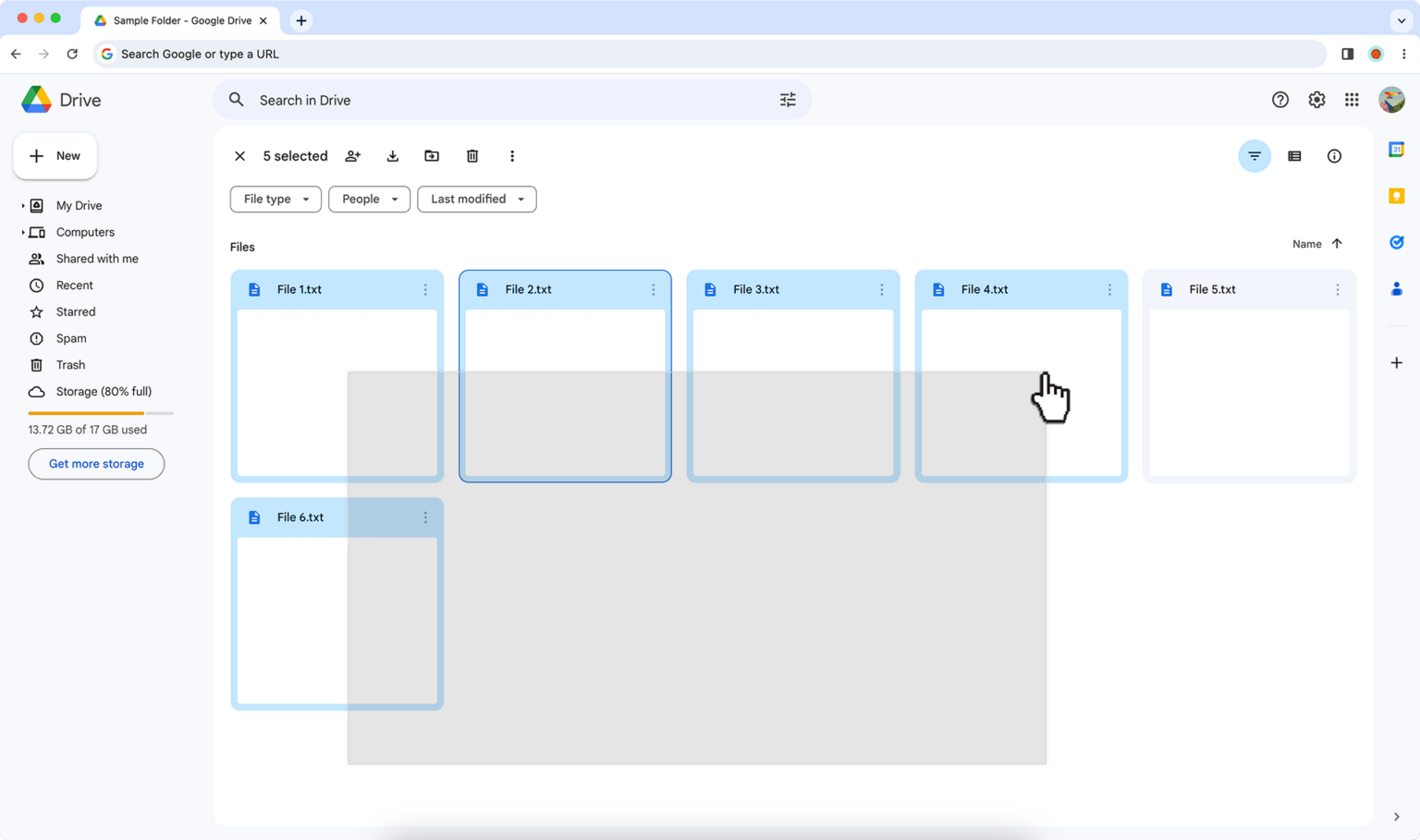 how-to-select-multiple-documents-in-google-drive-maker-s-aid